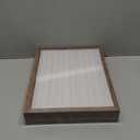 Califortree 11x14 Shadow Box Frame with Soft Linen Back - Sturdy Memory Display Case of Flower, Pictures, Medals and More, Rustic Brown