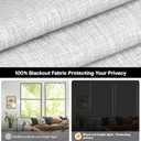 LazBlinds No Tools No Drill Cordless Roman Shades for Windows, Blackout Thermal Insulated UV Blocking Window Blinds, Room Darkening Fabric Blinds for Indoor Windows, 35'' W x 64'' H, Off White