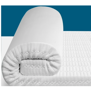 PECASOY 3 Inch Cooling Memory Foam Mattress Topper, High Density Supportive Foam Matress Topper with Washable Removable Bamboo Cover, Hypoallergenic, Bed Mattress Pad Full Size