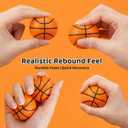40PCS Mini Basketball Stress Ball for Kids and Adults, 2 Inch