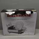 KitchenAid Compact, Space Saving Rust Resistant Dish Rack with Removable Flatware Caddy and Angled Self Draining Drainboard, 16.06-Inch, Black