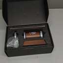 Rolling Knife Sharpener Kit, Kitchen Knife Sharpener Set, Knife Sharpening Tools, 15 & 20 Degree Sharpening for Kitchen Knives, Diamond and Ceramic Discs, Leather Strop, Polishing Compound