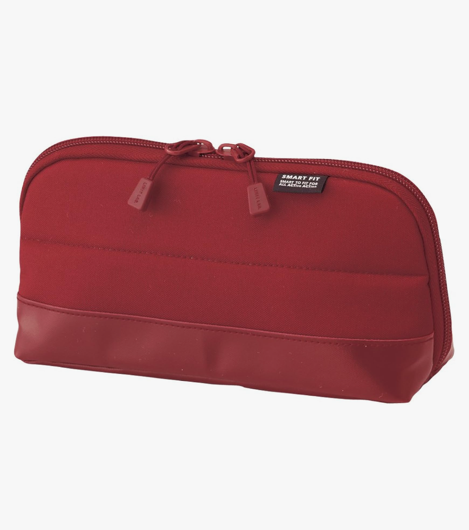 LIHITLAB Compact Pen Case, Water & Stain Repellent, Wide Open