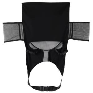 Baby Travel Bed for Flying Travel Baby Bed Toddler Airplane Seat Extender Travel Bed Portable Infant Travel Bed Toddler Airplane Bed Baby Travel Essentials for Flying - Black (16.1" x 20.5")