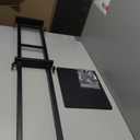 YOKIVE Poster Stand, Double-Sided Easel Stand for Display, Adjustable Height Sign Stand, Great for Displaying Poster Wedding Sign (Black, 79-Inch)