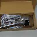 SR SUN RISE Filtered Shower Head with Handheld High Pressure 9 Spray Mode Showerhead Detachable Shower Head Water Softener Filters Beads for Hard Water Remove Chlorine 1 Filter Chrome