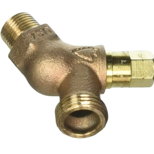 Eastman Male Loose Key Hose Bibb, 1/2 Inch MIP x MHT Connection, 20217