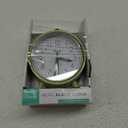 Equity 20090 5 Inch Silent Sweeping Quartz Metal Alarm Clock, Light Green