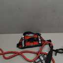 VOOPET Service Dog Vest Harness+ ID Tag and Leash Set+6 Patches,No Pull&Adjustable Reflective Dog Harness for Training,Suitable for Small Medium and Large Dogs, S