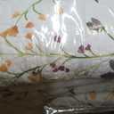 Sanracie Oversized King Bedspread(128"x120"),100% Cotton Floral Quilt Set Extra Wide 3Pcs Lightweight Summer Yellow Wild Flower Botanical Printed Pattern Bedding Coverlet California King Size