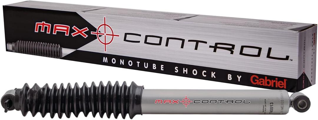 Gabriel 77422 Max Control Rear Monotube Shock Absorber fits Chevrolet Colorado, Blazer, S10, GMC Canyon, Jimmy, Sonoma, Syclone, Typhoon; Isuzu Hombre, i-280; Oldsmobile Bravada (1 Pack)