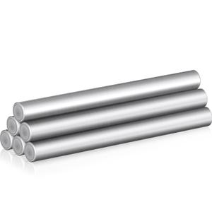 Sadnyy 6 Pieces 3/8 x 3 Inch Stainless Steel Dowel Pins Shelf Brackets Pegs Hardware Pins for Accurate Alignment Metal Bunk Bed Replacement Hardware for DIY Shelving Supports Cabinet Sections