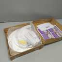 Photography Props Wooden Stool Set Photo Studio Accessories White Semi-Circular Stool Chair Toddler Photo Props Doll Chair Wood Stool Bench Children Photoshoots Child Photo Props Gift