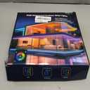 Led Lights for Bedroom 200 FT (2 Rolls 100 FT), with Remote and Application Control RGB Color Changing LED Strip Lights, Music Synchronization, Used for Room, Family, Party Decoration