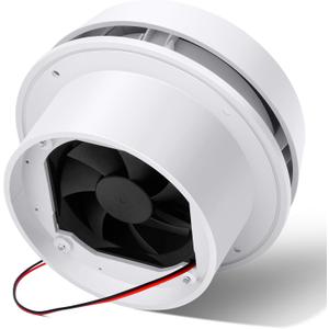 12V RV Roof Vent Fan - Ultra Quiet 60CFM RV Exhaust Fan with ABS Blade & Thermal Protection, Perfect for Motorhome, Caravan, Trailer
