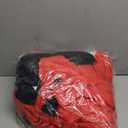 8FT Halloween Inflatables Giant Spider with 18 Built-in LED Lights and Magic Cube Light, Halloween Blowups for Yard, Garden and Lawn Outdoor Decoration (2 LEDs Each Leg) (Red)