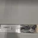 Curtain Track Ceiling Mounted Rail for Curtains, Drapes, and Room Dividers Ceiling or Wall Mount Curtain Track Room Divider-Sliding Curtain Rail (2m, Black)