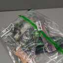 Fairy Wings for Adults and GirlsFairy Costume Set with Floral Garland, Fairy Hair Tinsel, Wand & Elf Ears  29"x21" Organza Butterfly Wings  Ideal for Cosplay, Party, Black