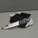 Adult Clown Costume Jumpsuit Costume Horror Movie Halloween The Killer Clown Outfits (Small, Black, White)