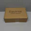 Ravinte 40 Pack | 5 Inch Cabinet Pulls Matte Black Stainless Steel Kitchen Drawer Pulls Cabinet Handles 5 Inch Length, 3 Inch Hole Center