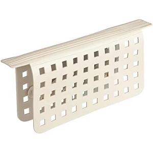 iDesign Euro Plastic Sink Saddle, Kitchen Glassware Protector for Pots, Pans, Dishes, 11" x 11.95" x .12"