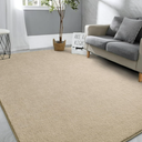 6x9 Large Area Rugs for Living Room Bedroom, Soft Memory Foam Modern Indoor Fuzzy Shaggy Rug, Low Pile Carpet for Kids Room Nursery Home Decor, Beige