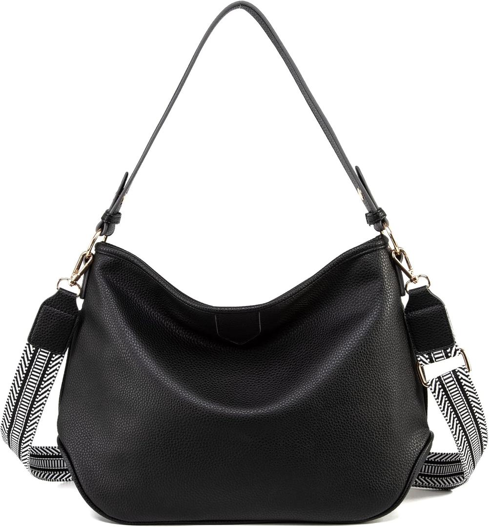 Hobo Bag for Women Shoulder Crossbody Purse Work Daily Handbags with Adjustable Strap