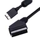 RGB SCART Cable Compatible for PS1/2/3(3.28 Feet)