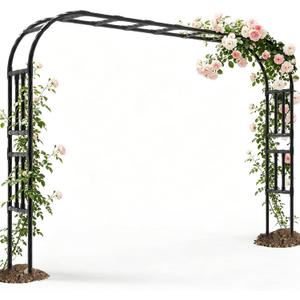 Garden Arch Trellis - Garden Arch Size:126in(L) * 94.5in(H)