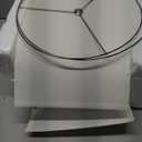 24 inch Vintage Ceramic Table Lamp with 5FT Cord - Single Farmhouse Rustic Bedside Lamp with Natural Textured Finish, Nightstand Lamps for Living Room, Bedroom, End Table Beige