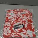 BRISIRA Big and Tall Hawaiian Shirts for Men Button Down Short Sleeves Beach Tropical Shirt (Red, XXL)