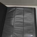 Premium 9 Pocket Card Binder for 360 Cards, Fabmaker PU Cover Trading Card Binder, Sturdy Card Collection Album, Sleek Card Holder Folders for Game Cards & Sports Cards, Pink