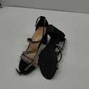 DREAM PAIRS Women’s Ankle Strap Dress Pump Low Chunky Heel Sandals, US 8