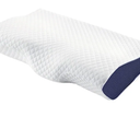 1pc Memory Foam Pillow Neck Pillows(Blue)