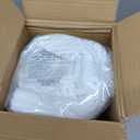 SLEEP ZONE Queen Comforter Duvet Insert, Down Alternative Reversible Comforter, Lightweight, Soft and Breathable Bedding All Season, Diamond Quilting White