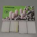 Set of 20 White Spell & Chime  Premium Mini Taper Candles for Rituals, Prayer, Birthdays, Meditation, Altar - 4 Inch Tall, Unscented. (20 (Pack of 1))