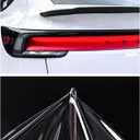 for Tesla TPU PPF Paint Protective Film Model Y Juniper Accessories 2025 2026 PPF Sticker Exterior Model Y Daytime Running Lights Trim Film Precut Protective Film Red