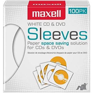 Maxell CD/DVD Storage Sleeves