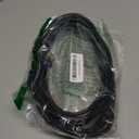 15FT Coaxial Cable, F-Type Connector, 90 Degree Angled to Straight Male, Compatible with TV, Radio, DVB-T2/C/S, Cable Modem, Satellite Receivers