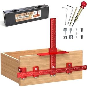 Cabinet Hardware Jig, Adjustable Cabinet Handle Installation Tool