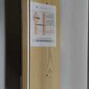 BAYKA Floating Shelves for Wall, 22.5 inches Wall Mounted Rustic Wood Shelves for Bathroom, Bedroom, Living Room, Floating Shelves for Books/Storage/Decor (Light Oak-Toned,Set of 3) (G. Oak-toned - Mid-century Revival Style)