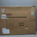 Fun Memories 24x32 Oak Picture Frame for Wall, 24x32 Frame with Matted to 20x28, Solid Wood Picture Frames for Wall Art Photo and Prints (Walnut, 1 Pack)