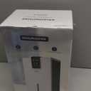 Dehumidifier, Dehumidifiers for Home, 98 OZ Water Tank, (1000 sq.ft) Quiet Dehumidifier for Basement Bathroom Bedroom with Humidity Display, Auto Shut Off, Relaxing 7 Color Ambient Light(White)