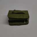 NOL Natural Organic Lifestyle Small Lunch Bag Mini Lunch Box Insulated Lunch Bag for Men/Women Leakproof Cooler Tote Bag Lightweight Nylon Waterproof Lunch Box For Work, Amy green