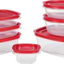 Easy Store 4.55 Cups Clear Food Container And Lid 4 Pk