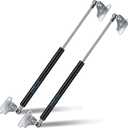 20 Inch Gas Struts Shocks 120Lb/534N Gas Spring Prop with Mounting Brackets for RV Bed Door Boat Hatch TV Cabinet Tool Box Lid Window Basement Floor Trap Door, Only Fit 96-132 Lb Weights
