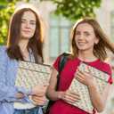 Book Lovers Book Sleeve, Book Accessories Bookish Gifts Book Gifts Friendship Christmas Birthday Gifts for Women Floral Lovers Mom Coworker, Aesthetic Book Pouch Book Protector, Retro Flowers