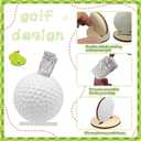 16Pcs Golf Photo Stand Golf Party Decorations Table Number Card Place Holder Sticky Note Holder Hole In One Table Centerpieces Hole In One Birthday Party Supplies