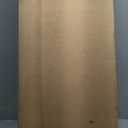 12"W x 36"H Rectangle Surface Mount PVC Gable Vent: Non-Functional, w/ 1-1/2" x 2" Brickmould Frame