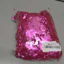 YYCRAFT Vinyl Twist Garland Tinsel Garland Christmas Decoration,2.5 Inch (6 Yards, Hot Pink)